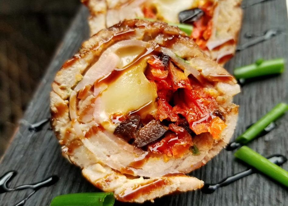 Grilled Veal Cutlet (Scaloppini) Pizza Rolls
