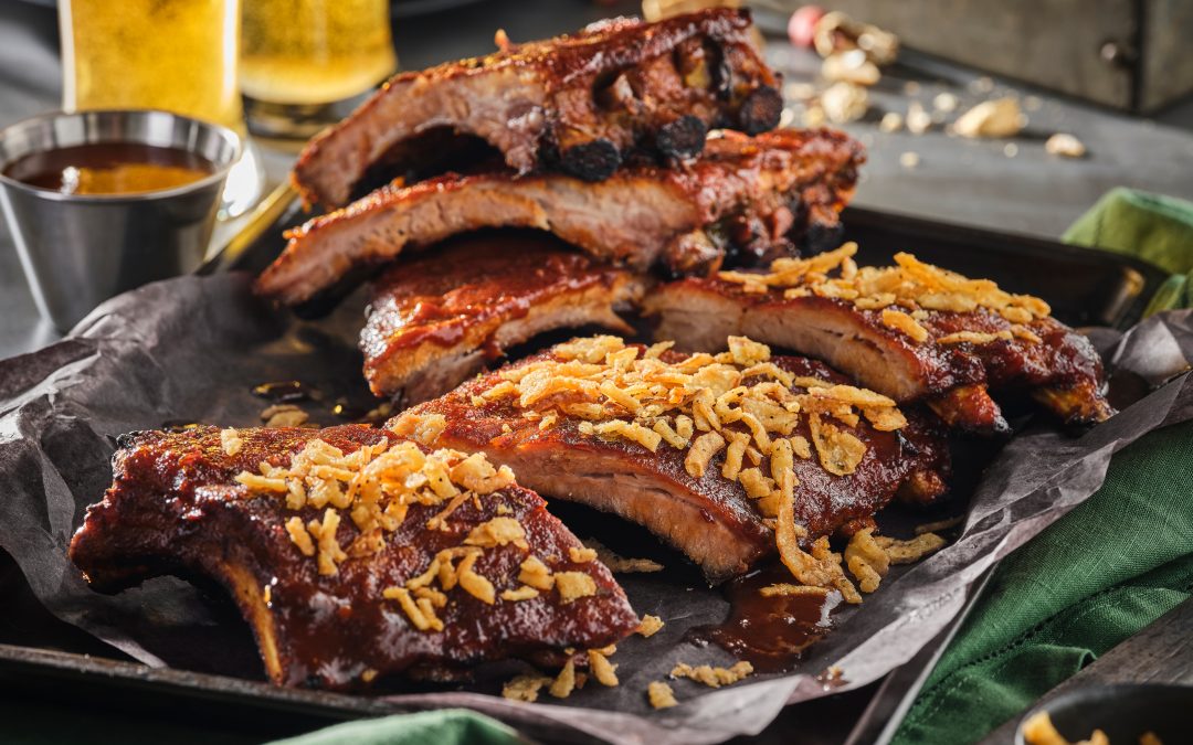Crazy Maple Glazed Pork Ribs