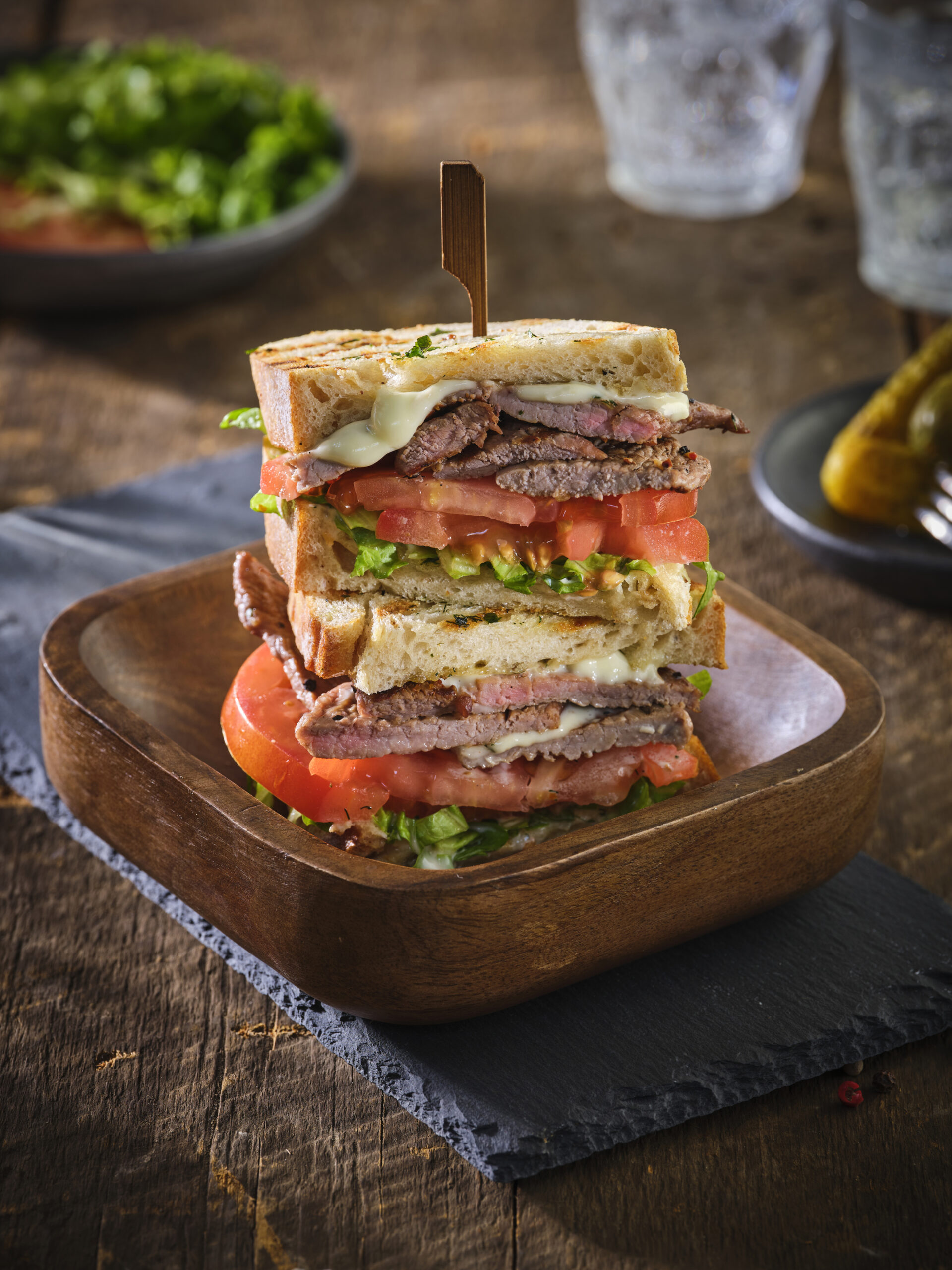 VLT - Veal Lettuce Tomato Sandwich - Ted Reader